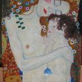 Gustav Klimt, le tre et della donna (madre e figlia)_2011