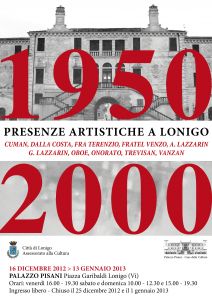 1950-2000: presenze artistiche a lonigo