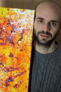 Daniel mannini racconta il suo rapporto con la poesia e la visione aulica traslata in pittura