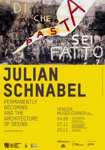 Julian schnabel permanently becoming and the architecture of seeing