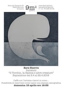 Sara guerra - incisioni: il torchio, la balena e altre creature