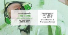 The time: mostra personale di gianluca carbone