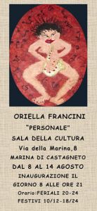 Personale di Oriella Francini